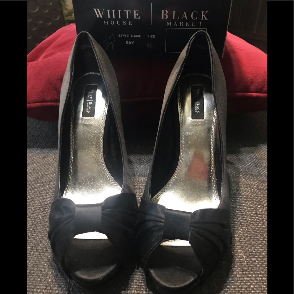 White House Black Market Black Heels